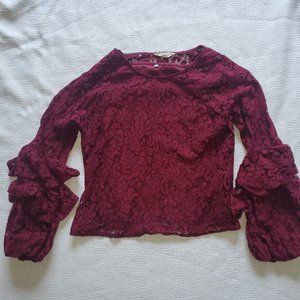 Maroon Blouse